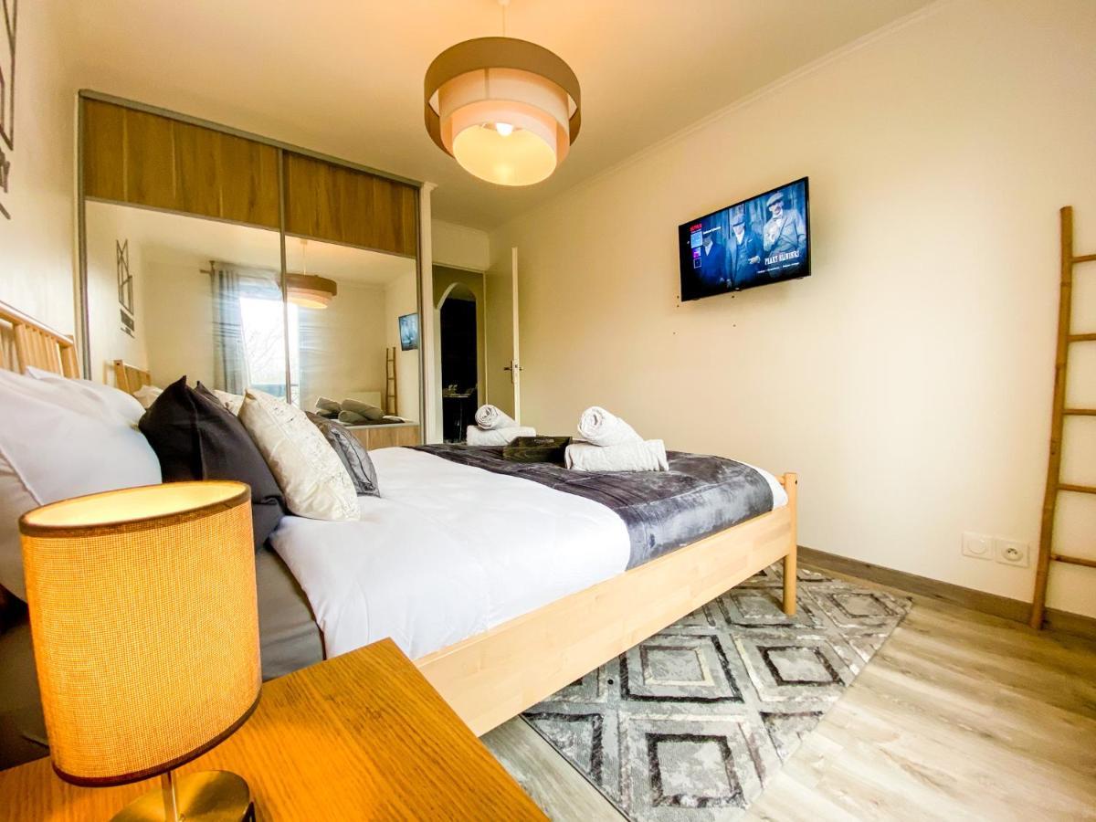 Apartamento The Grey House - Parking - Piscine - Rer A 6 Min Bussy-Saint-Georges Exterior foto